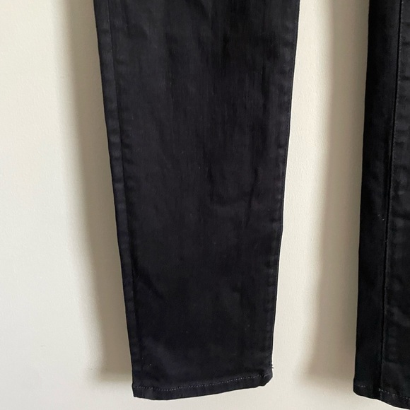 AG Denim The Harper Essential Straight in Black - Picture 5 of 7